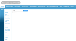 Desktop Screenshot of pelasgia.org