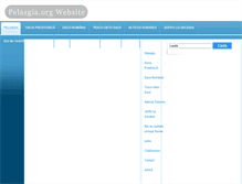 Tablet Screenshot of pelasgia.org